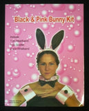 Bunny Set Black&Pink Sequins