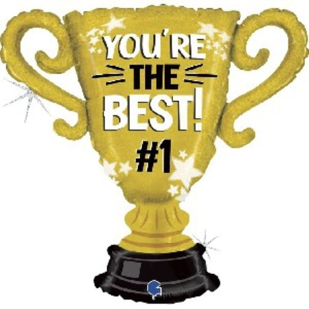 Foil Balloon Super Shape Trophy Youre the Best