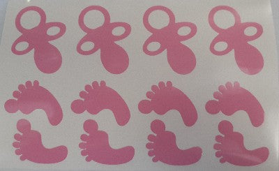 Balloon Sticker - Baby Girl Accessories