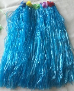 Hula Skirt Blue 60cm