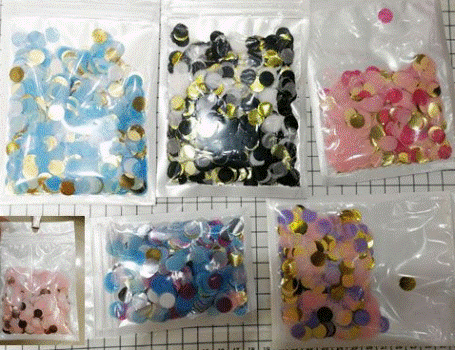 Balloon Confetti - Paper Mix 10g assorted