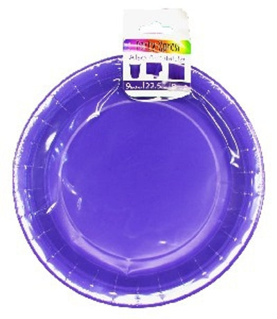 Plates - Purple 22cm (8)