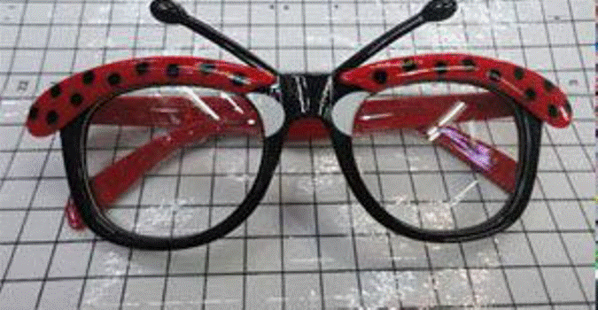 Glasses Ladybug