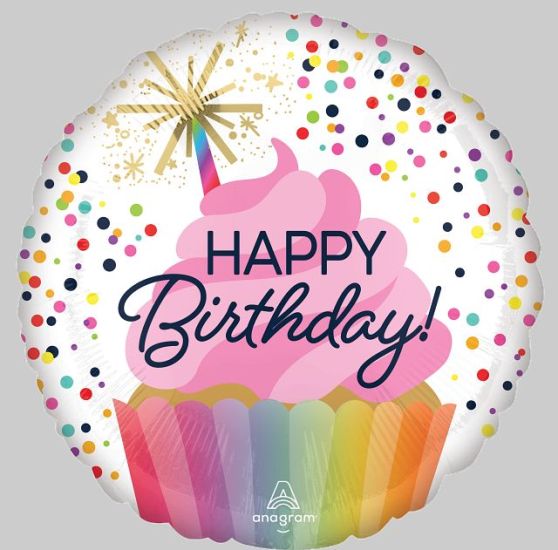 Foil Balloon - Confetti Sprinkle Birthday