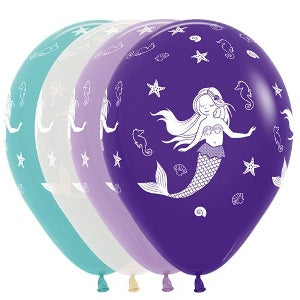 Balloon - Latex Mermaid Crystals
