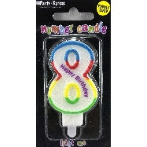 Candle - No 8 Multicolour