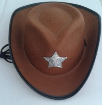 Cowboy Hat Child Brown