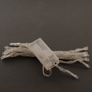 Fairylights 2m Battery Operated Ice White