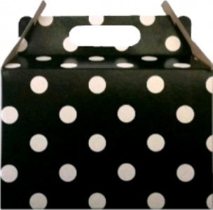 Party Boxes - Polka Dot Black (8)
