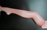 Stockings Fishnet - Red