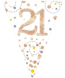 Bunting Sparkling Fizz Rose Gold 21