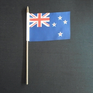 Flag (Desk) New Zealand 10x15cm