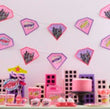 Pop Art Pink - Bunting 4m