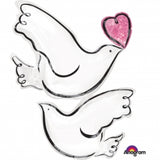 Foil Balloon Super Shape Wedding Doves