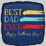 Foil Balloon - Painted Best Dad Ever