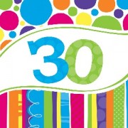 Serviettes 30 Bright & Bold (18)