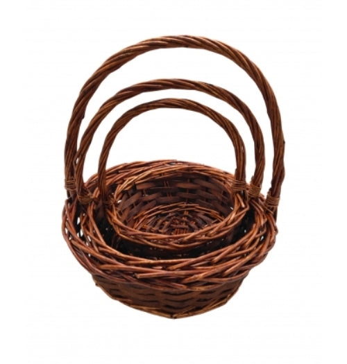 Willow Basket Natural 35cmx33xm