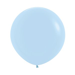Balloon - Latex Pastel Matte Blue 24 inch
