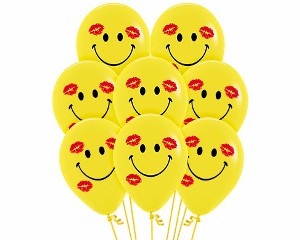 Balloon - Latex Smile &amp; Kisses