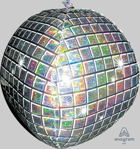 Foil Balloon Ultra Shape Disco Ball