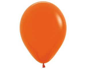 Balloon - Latex Solid Orange 12 inch