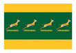 Springboks Paper Tablecloth 180x120cm