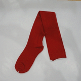 Socks Plain Red 48cm