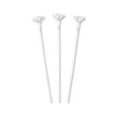 Balloon Sticks - White