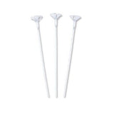 Balloon Sticks - White