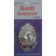 Badge Inspector Boob