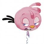 Foil Balloon Super Shape Angry Birds Pink Bird