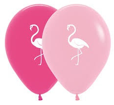 Latex Balloon Flamingo assorted