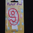 Candle No 9 Dots