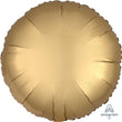 Foil Balloon Satin Luxe Gold Sateen Circle