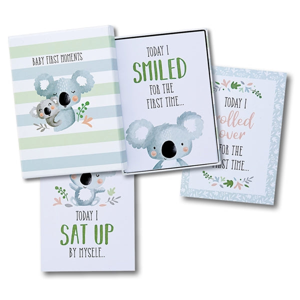 Baby First Moments Cuddly Koala Cards