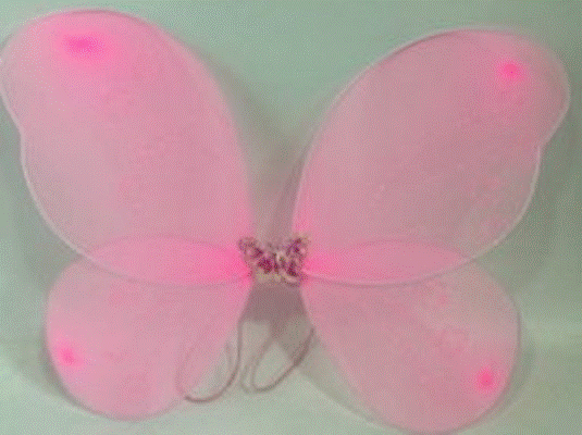Wings Butterfly Pink 45cm