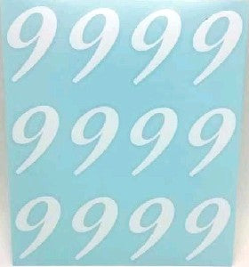 Balloon Sticker - White 9