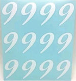 Balloon Sticker - White 9