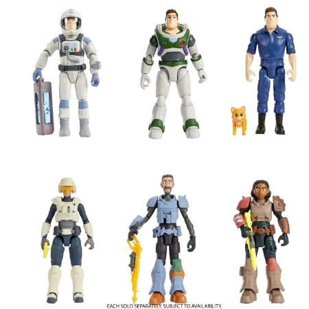 Lightyear Core Scale Figurines assorted
