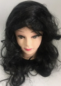 Black Wig Long