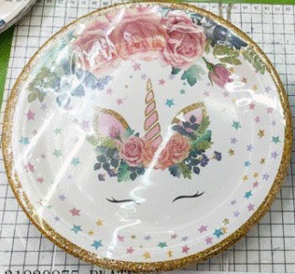 Unicorn - Plates 23cm (10)