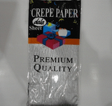 Crepe Paper - Silver