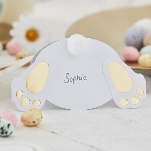 Daisy Crazy Bunny Bum Place Cards (6)
