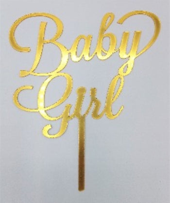 Cake Topper Baby Girl