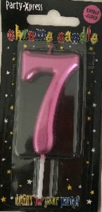 Candle - No 7 Chrome Pink