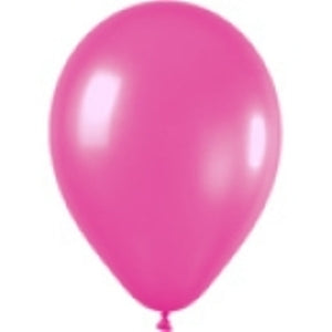 Balloon - Latex Metallic Pearl Fuchsia