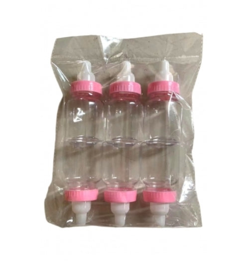 Baby Bottles Pink 4x4x9cm (6)