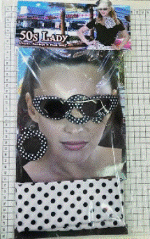 Set 50's Lady Accessories