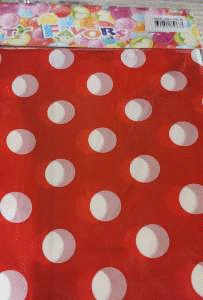 Tablecloth - Red with White Dots