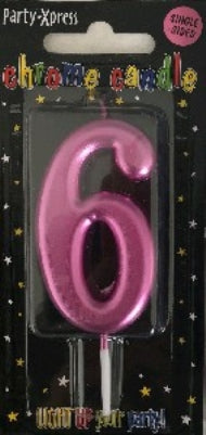 Candle - No 6 Chrome Pink
